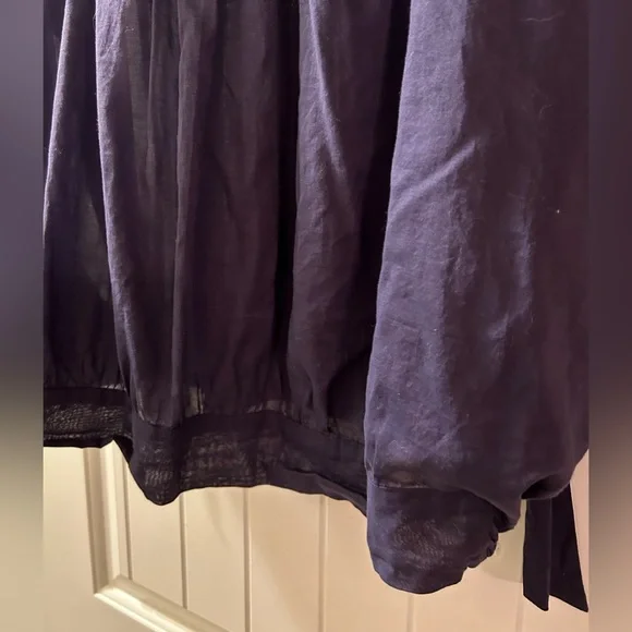 Dex Sleeveless Blouse, 100% Cotton.  Size Medium. - Picture 7 of 9